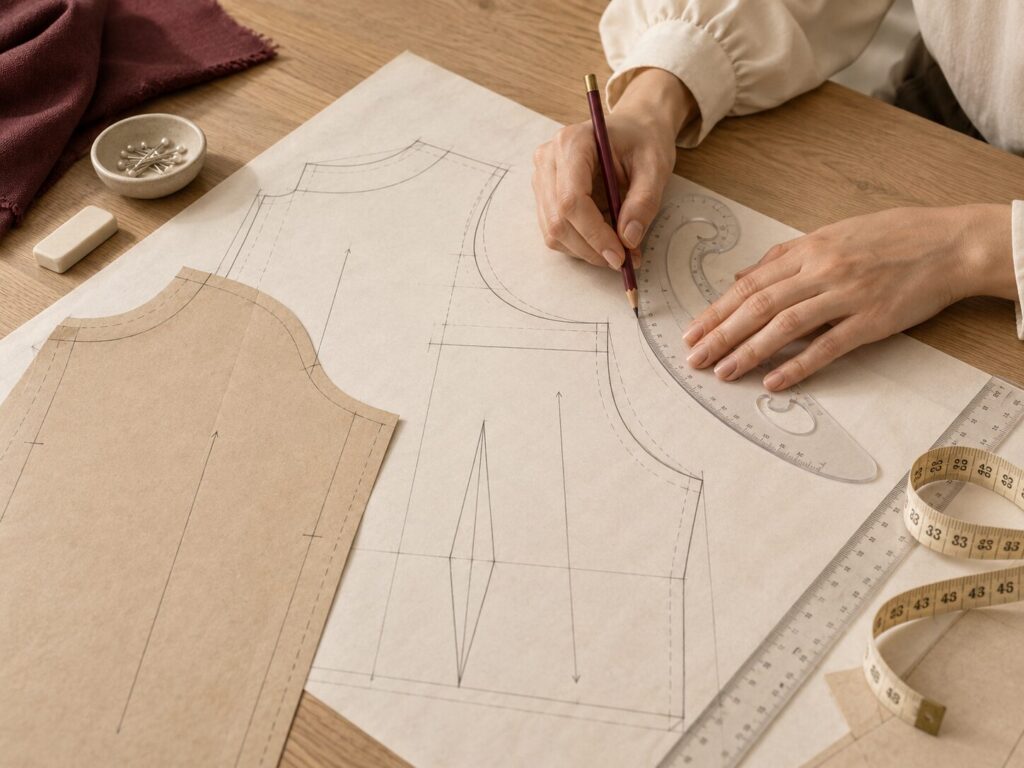 رسم وسحب الباترون